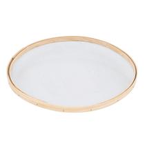 Peneira Redonda Aro 55cm Madeira para Areia Malha 8 550010 M