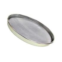 Peneira tipo fuba 30cm tela expandida galvanizada - kit c/3
