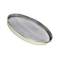 Peneira tipo fuba 30cm tela expandida galvanizada