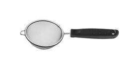 Peneira Tramontina Utilitá em Aço Inox com Cabo de Polipropileno Preto 10 cm