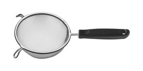 Peneira Tramontina Utilitá em Aço Inox com Cabo de Polipropileno Preto 17 cm