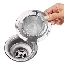 Peneirinha pra não entupir válvula de pia americana de inox de 11,5CM