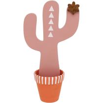 PENÉLOPE ADORNO 27x14x8cm MADEIRA ROSA CACTO PENÉLOPE ADORNO 27x14x8cm MADEIRA ROSA CACTO
