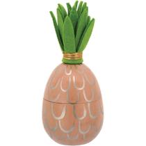 Penélope Porta Joias 18X8X8Cm Madeira Rosa Abacaxi Penélope Porta Joias 18X8X8Cm Madeira Rosa Abacaxi