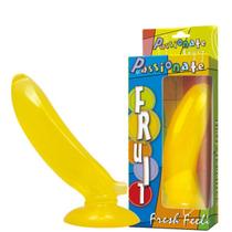 Penetrador Prótese Formato de Banana com Ventosa Removível 17cm