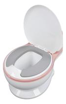 Penico Educativo Com Encosto Alto Removível E Almofada Pu