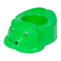 Penico Infantil Bebe Troninho Educativo Urso Verde - Styll - STYLL