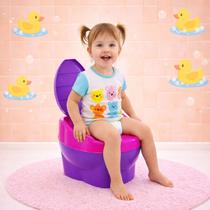 Penico Infantil Troneco Rosa Menina Princesa Assento Redutor Penico Infantil Troneco Rosa Menina Princesa Assento Redutor