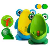 Penico Mictório Infantil Sapo Sapinho Sortido Bebe Crianças Desfralde Educativo Xixi Aniversário Escola Creche Menino Banheiro Lavabo