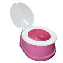 Penico Troninho Infantil Assento com Tampa Bebe Peniquinho Criança Cores Azul/Rosa