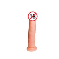 Pênis Dildo Em Silicone Maciço Com Ventosa