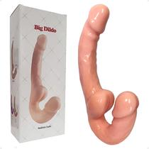 Pênis Realístico Casal Strapless Big Dildo Dupla Penetração - R6A ACESSORIOS