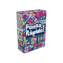 Pensa Rápido! Jogo de Cartas Galapagos PRA001