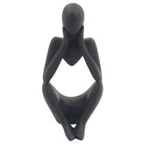 Pensador Estatueta Decorativa Abstrata Ornamento Elegante Thinker DOL02 - Luhi Comércio de Presentes