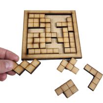 Pentaminó Puzzle Geométrico Racha Cuca Quebra Cabeça