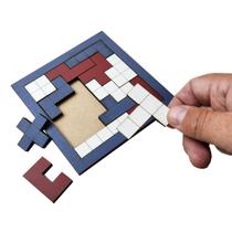 Pentaminó Puzzle Geométrico Racha Cuca Quebra Cabeça