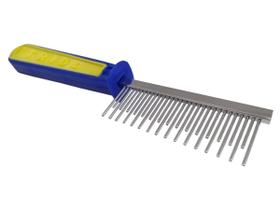 Pente Aço Cabo Plastico Profissional Banho Tosa Alto Baixo