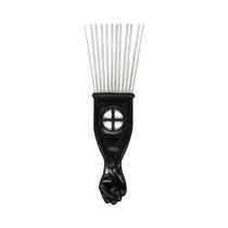 Pente Afro Profissional Para Barbeiro, Ferramenta De Modelagem De Cabelo, Cabo De Plástico, Dente De