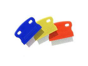 Pente Anti Pulgas Para Cães Cachorros Gatos Cerdas De Aço - 2 un Pente Anti Pulgas Para Cães Cachorros Gatos Cerdas De Aço - 2 un
