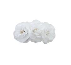 Pente arranjo de flores brancas - decoração para cabelo Pente arranjo de flores brancas - decoração para cabelo