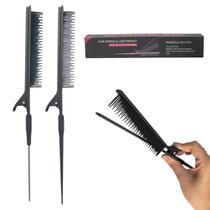 Pente Auxiliar Chapinha Clips Presilha Mechas Kit 2 Uni