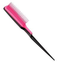 Pente Cabelo Tangle Teezer Back Combing Hairbrush Black Pink