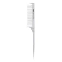 Pente capilar special hair lock 2 ceramica cabo metal proart branco