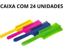 Pente Caspa Cabelo Com Cabo Resistente 24 Unidades