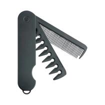 Pente De Barba Dobrável De Dentes Largos, Pente Para Cortar Cabelo 1 2 3 Em 1, Ferramentas De Estilo