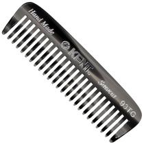 Pente de barba Kent 93T Black Graphite Wide Tooth Travel Pente de barba Kent 93T Black Graphite Wide Tooth Travel