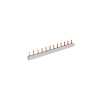 Pente de barramento - 1p - 63a - 22.5cm - (12 pinos) - (pct com 10 pçs) Pente de barramento - 1p - 63a - 22.5cm - (12 pinos) - (pct com 10 pçs)
