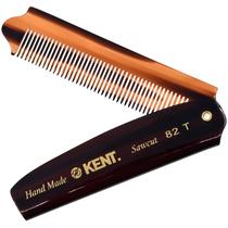 Pente de bolso KENT 82T feito à mão para homens, pente de cabelo com dentes finos Pente de bolso KENT 82T feito à mão para homens, pente de cabelo com dentes finos