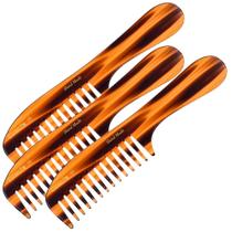 Pente de cabelo de dentes largos Giorgio G55, desembaraçador artesanal de 20 cm Pente de cabelo de dentes largos Giorgio G55, desembaraçador artesanal de 20 cm