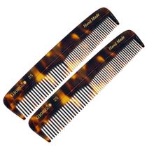 Pente de cabelo Giorgio G25 13 cm de dentes finos e largos feito à mão Pente de cabelo Giorgio G25 13 cm de dentes finos e largos feito à mão