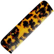 Pente de cabelo Giorgio G27 11,5 cm feito à mão com dentes finos Pente de cabelo Giorgio G27 11,5 cm feito à mão com dentes finos