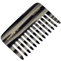 Pente de cabelo GIORGIO G51, dente largo, 9,5 cm, desembaraçador Pente de cabelo GIORGIO G51, dente largo, 9,5 cm, desembaraçador