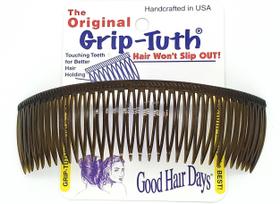 Pente de cabelo Good Hair Days Grip-Tuth 6” Tortoise Shell