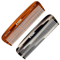 Pente de cabelo Kent 12T Wide Tooth Sawcut feito à mão 14 cm