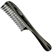 Pente de cabelo Kent 21T preto, desembaraçador de dentes largos, 20 cm Pente de cabelo Kent 21T preto, desembaraçador de dentes largos, 20 cm