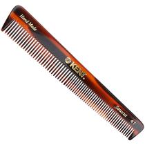 Pente de cabelo Kent 4T, dente duplo, fino e largo, 6 polegadas