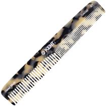 Pente de cabelo KENT 6T feito à mão com dentes finos e largos 17,5 cm