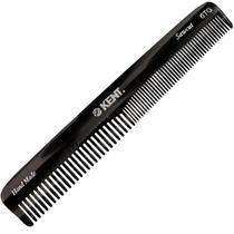 Pente de cabelo Kent 6T G Fine & Wide Tooth feito à mão 18 cm