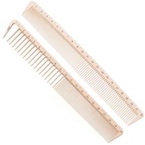 Pente de Cabelo Macuezu 22 cm com Marcações de Régua - Pacote com 2 Pente de Cabelo Macuezu 22 cm com Marcações de Régua - Pacote com 2