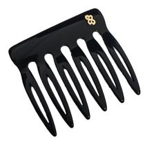 Pente de Cabelo Vênus Pequeno Bianca Preto 90 006 AB Pente de Cabelo Vênus Pequeno Bianca Preto 90 006 AB