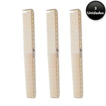 Pente de carbono barbeiro umi 1235 profissional 3 uni Pente de carbono barbeiro umi 1235 profissional 3 uni