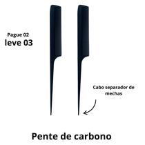 Pente de carbono para cabelereiros até 180G Pente de carbono para cabelereiros até 180G