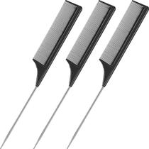 Pente de cauda de rato Leinuosen Steel Pin, fibra de carbono, resistente ao calor