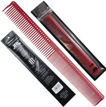 Pente De Corte Misto 23.5 CM JRL J307 Vermelho