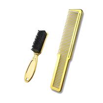Pente de Corte Profissional Clipper Comb Gold Para Barbeiro E Escovinha de Disfarce para Degradê Limpeza