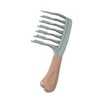 Pente De Dentes Largos Para Cabelos Longos E Cacheados, Estilos Volumosos, Gestão De Cabelos